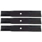 THREE (3) MOWER BLADES Fits Toro 44" 540010 54-0010-03 54-5010 15-1/2"