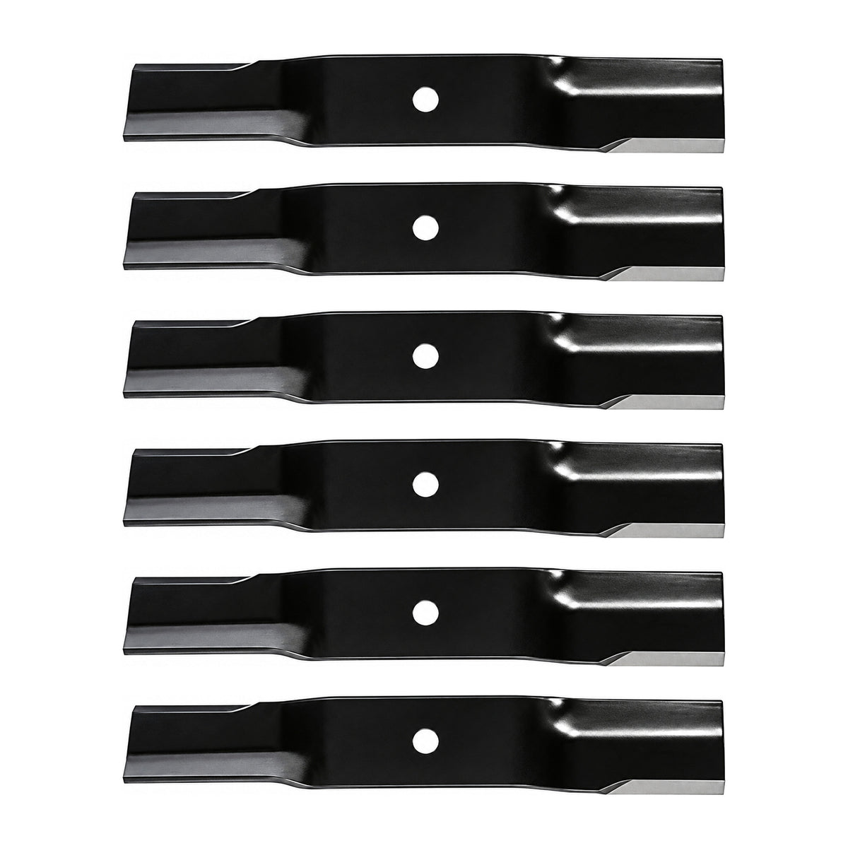 New Set of 6 Low-Lift 44" Mower Blade Fits Toro Wheel Horse 54-0010 Fits Timecut