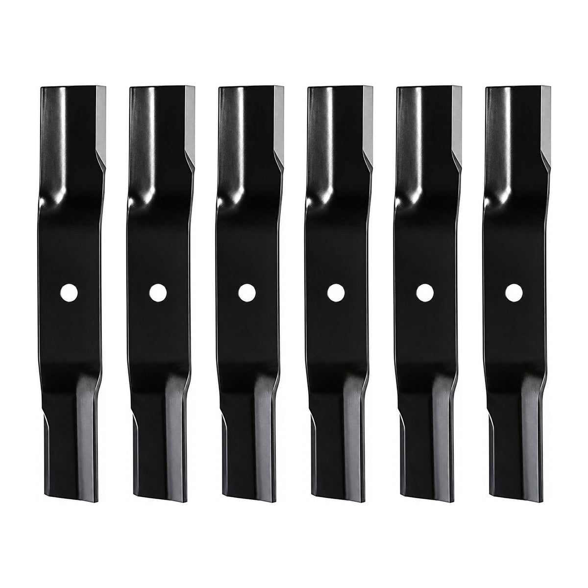New Set of 6 Low-Lift 44" Mower Blade Fits Toro Wheel Horse 54-0010 Fits Timecut
