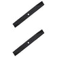 Qty 2: Mulching Mower Blade
 Fits Toro Replaces 14-4889