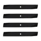 Qty 4: Mulching Mower Blade
 Fits Toro Replaces 14-4889