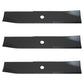 3 Pack Blades Fits Dixon 42" Rider Lawn Mower 8688 539119853 539126275 B1DX1602