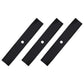 (3) 539129543 Lawn Mower Blades Fits Dixon Requires (3) Blades for 42" cut