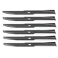 (6) 539129543 Lawn Mower Blades Fits Dixon Requires (3) Blades for 42" cut