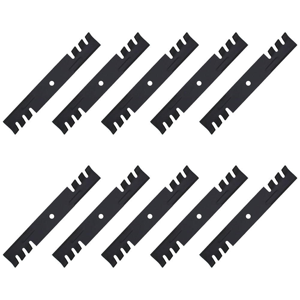 Qty 10: Toothed Mulching Blade Fits Bad Boy Replaces 038-5350-00