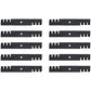 Qty 10: Toothed Mulching Blade Fits Toro Replaces 107-3192
