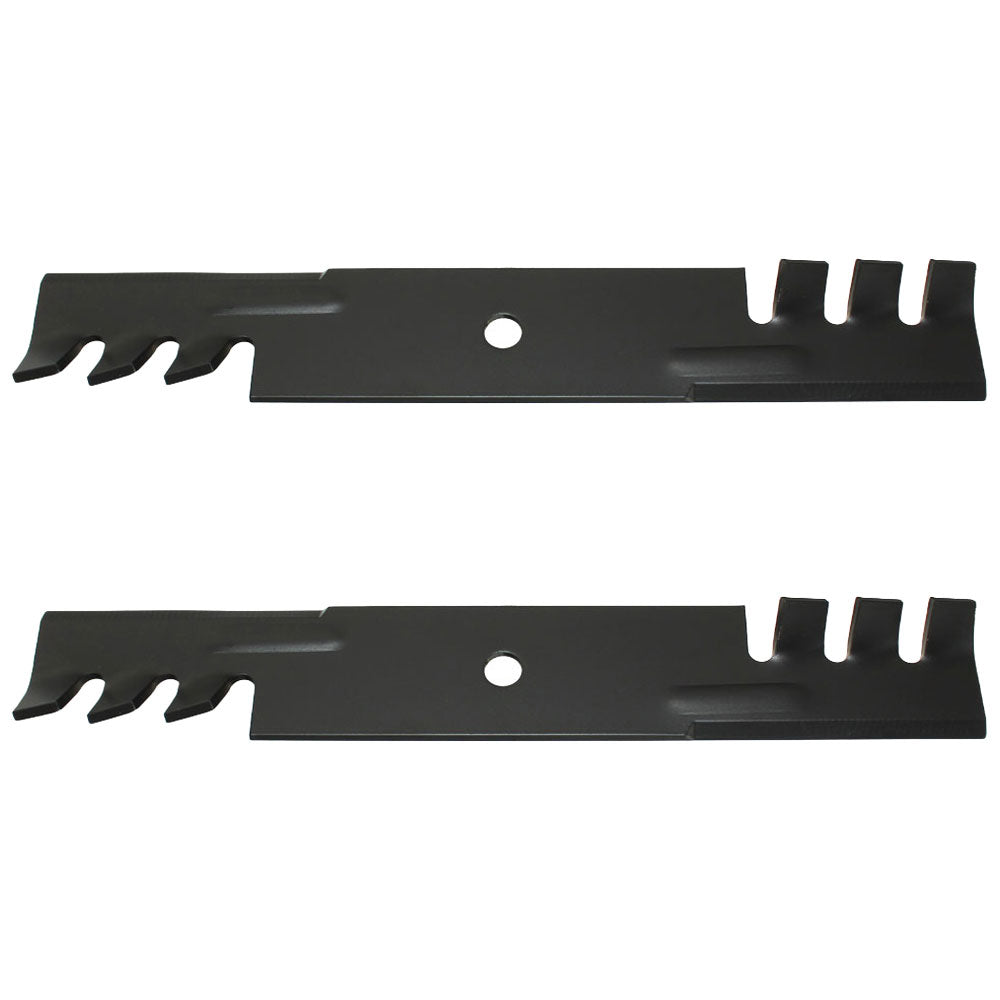 Qty 2: Toothed Mulching Blade Fits Hustler Replaces 795757