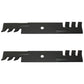 Qty 2: Toothed Mulching Blade Fits Great Dane Replaces D18086