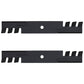 Qty 2: Toothed Mulching Blade Fits Stihl Replaces 1118 195 7200