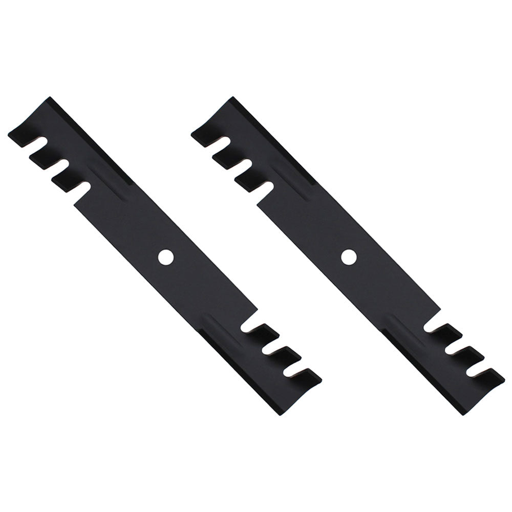 Qty 2: Toothed Mulching Blade Fits Snapper Replaces 1-7043