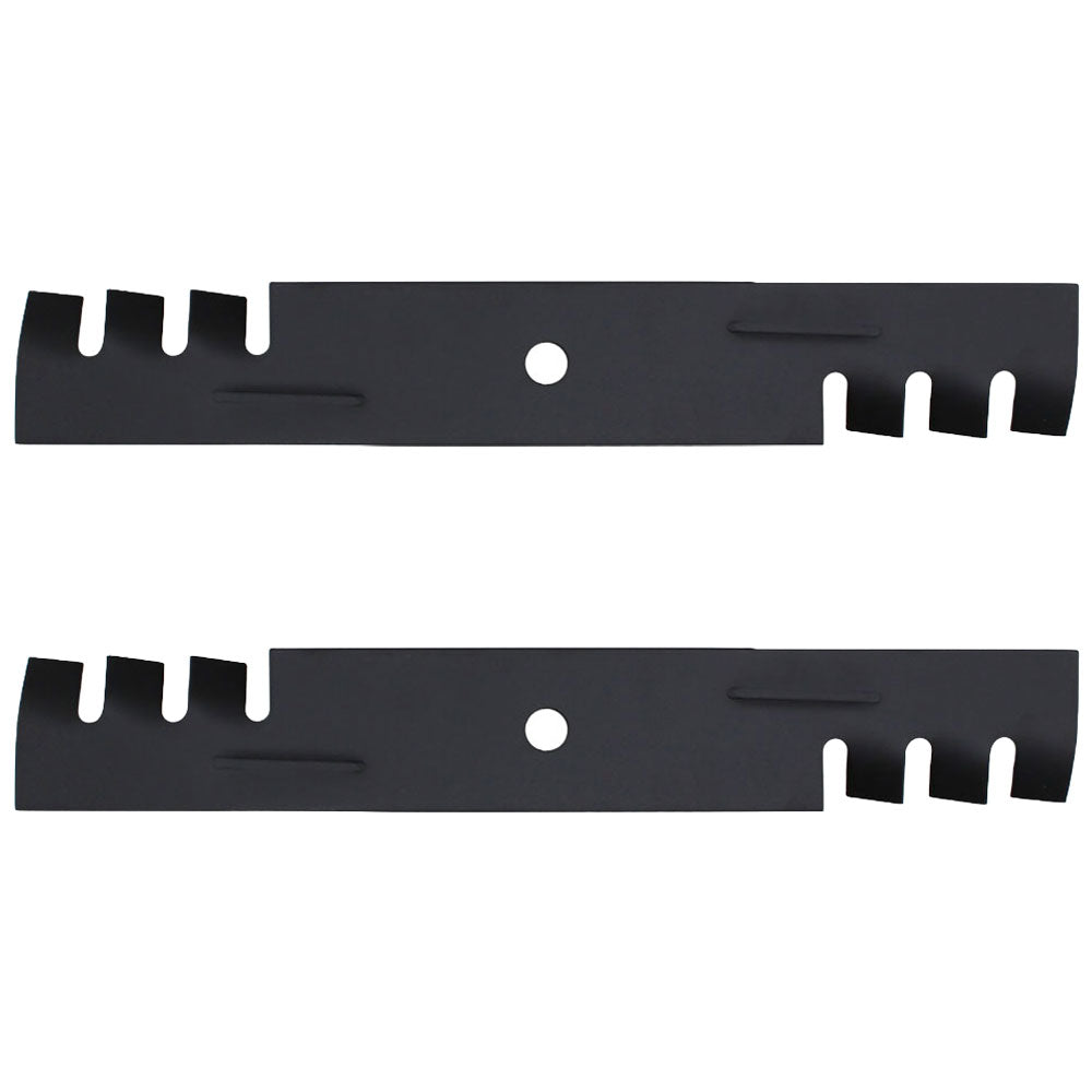 Qty 2: Toothed Mulching Blade Fits Snapper Replaces 1-7043