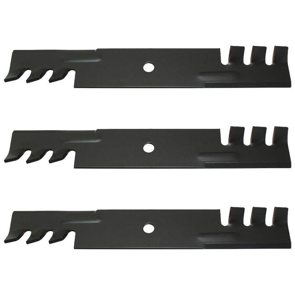 Qty 3: Toothed Mulching Blade Fits Toro Replaces 107-3192