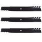 Qty 3: Toothed Mulching Blade Fits Hustler Replaces 795757