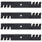 Qty 4: Toothed Mulching Blade Fits Bad Boy Replaces 038-5350-00