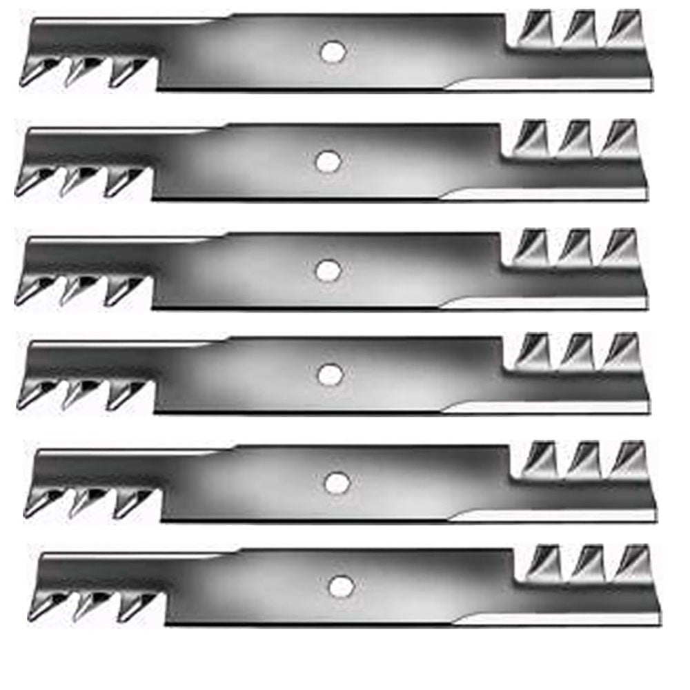 Qty 6: Toothed Mulching Blade Fits Bad Boy Replaces 038-5350-00