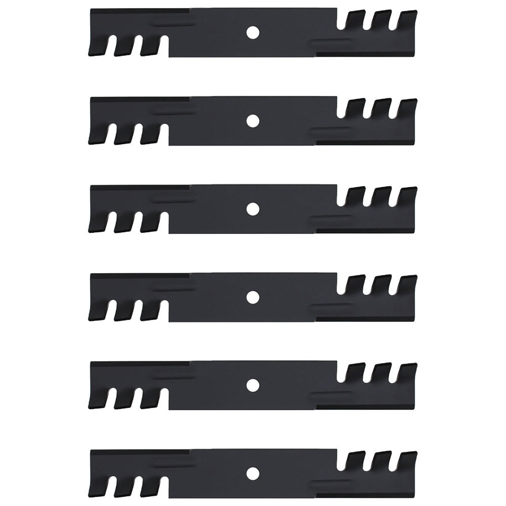 6pk Mulching Mulcher Mower Blades For Bad Boy 48" Cut 038-5350-00 038-5350-0050