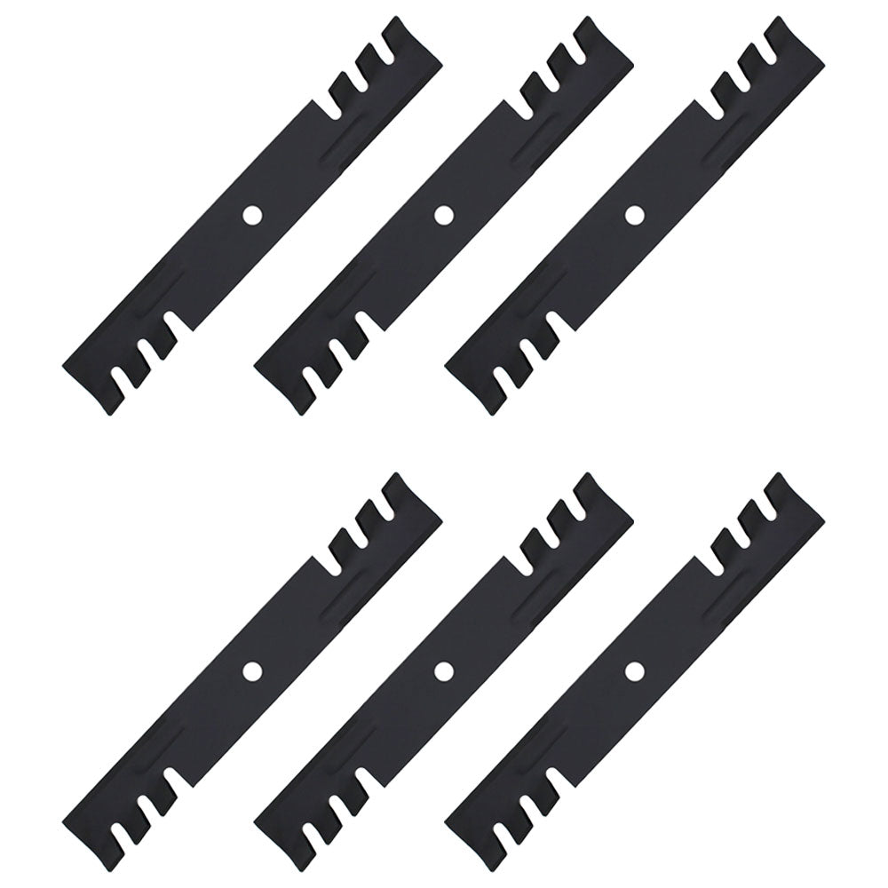 6pk Mulching Mulcher Mower Blades For Bad Boy 48" Cut 038-5350-00 038-5350-0050
