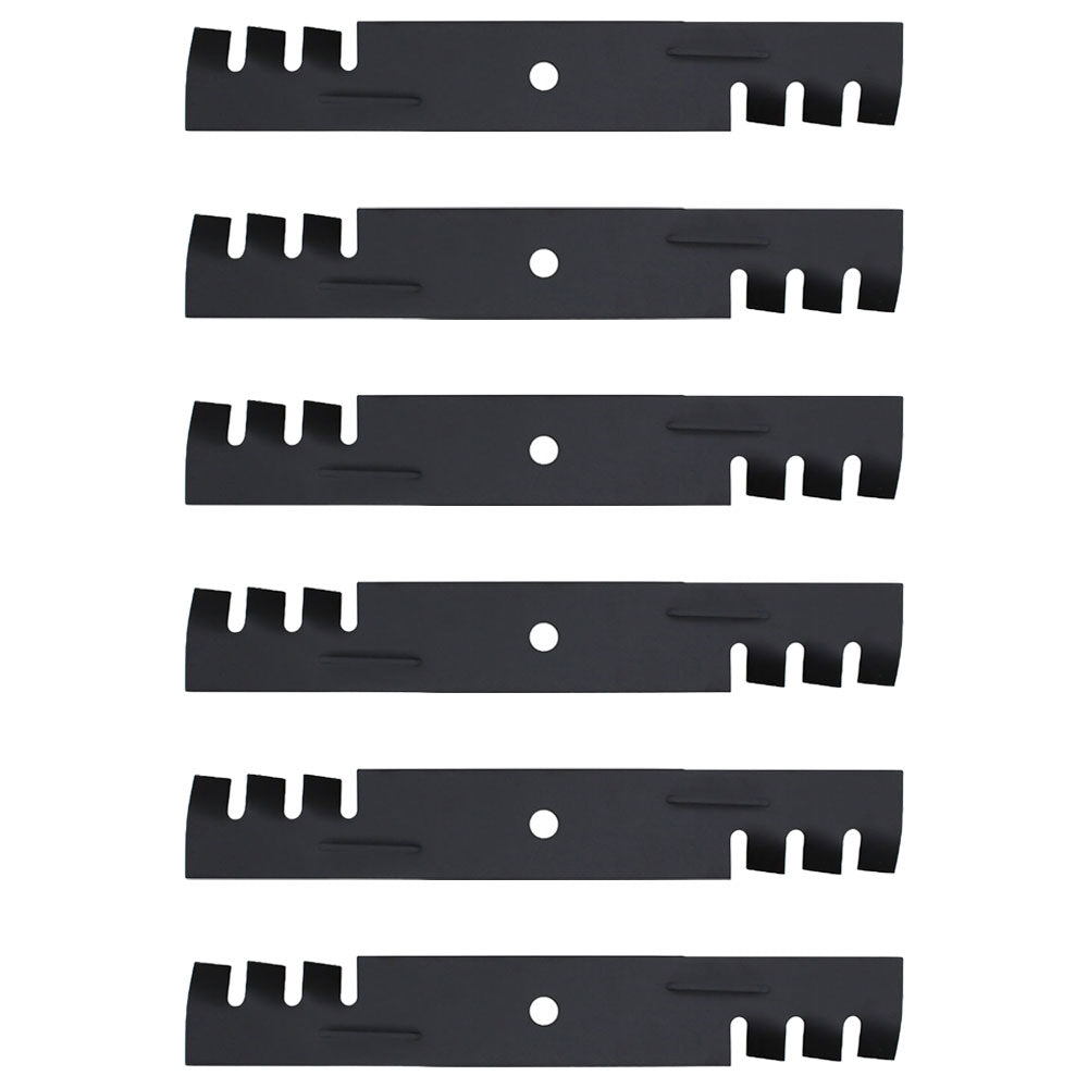 6pk Mulching Mulcher Mower Blades For Bad Boy 48" Cut 038-5350-00 038-5350-0050
