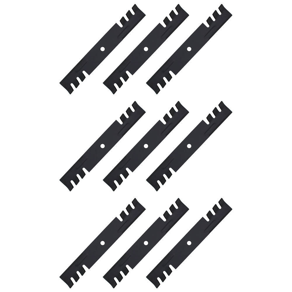 Qty 9: Toothed Mulching Blade Fits Bunton Replaces LAB50-0132_x9
