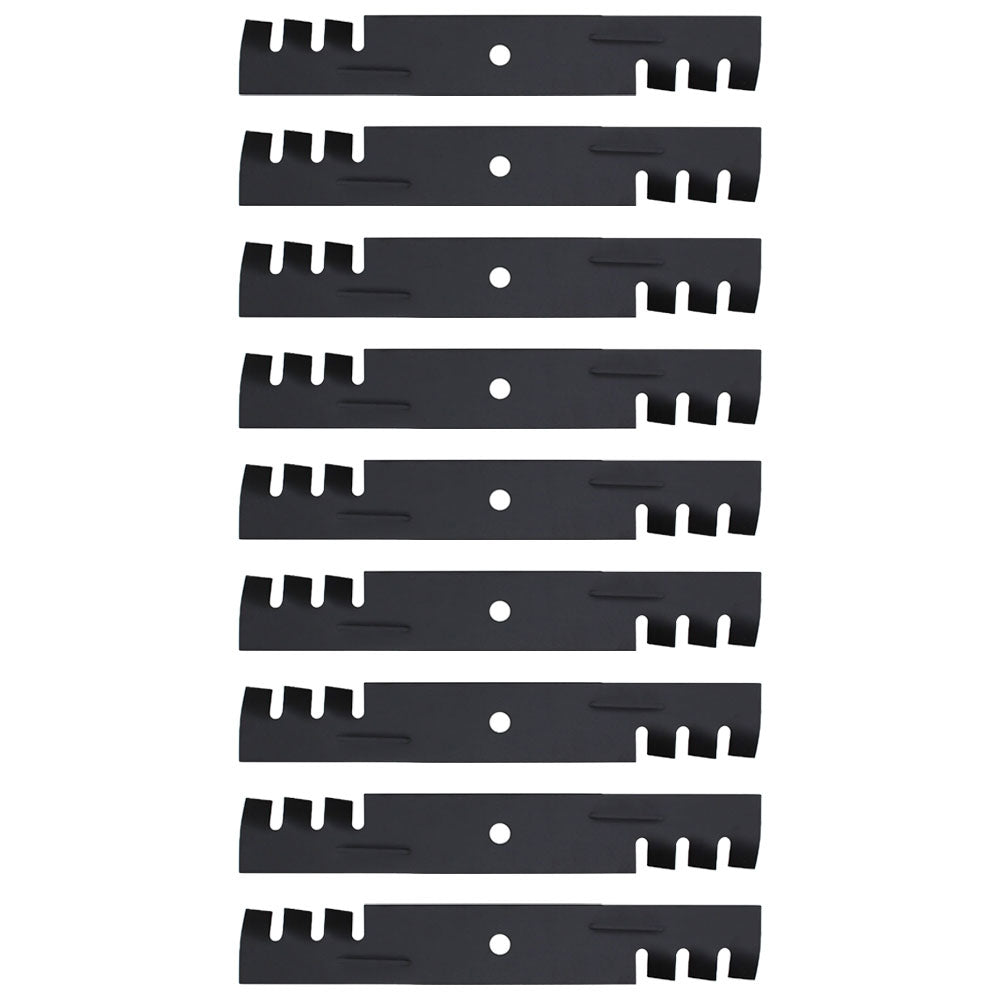 Qty 9: Toothed Mulching Blade Fits Scag Replaces 48110