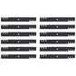 Qty. 12: Toothed Mower Blades Fits Bunton Replaces 79-117