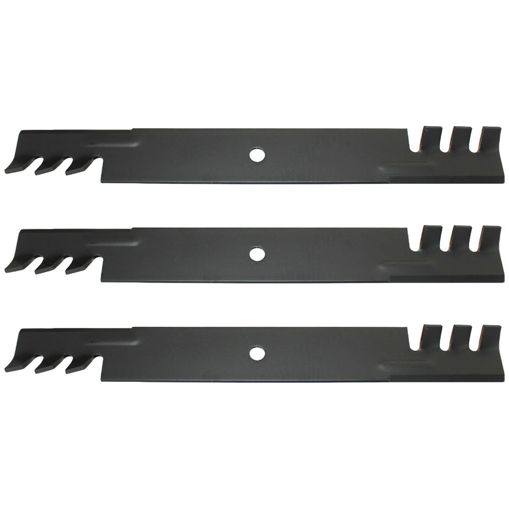 Qty. 3: Toothed Mower Blades  Fits Bad Boy Replaces 038-6080-00