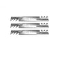 Qty 3: Toothed Mower Blade
 Fits Lesco Replaces 50170