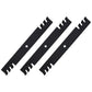 Qty. 3: Toothed Mower Blades  Fits Bad Boy Replaces 038-6080-00
