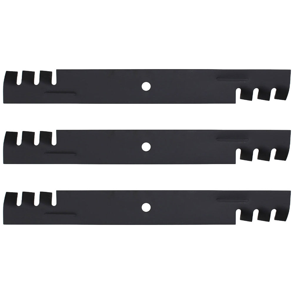 Qty. 3: Toothed Mower Blades  Fits Bad Boy Replaces 038-6080-00