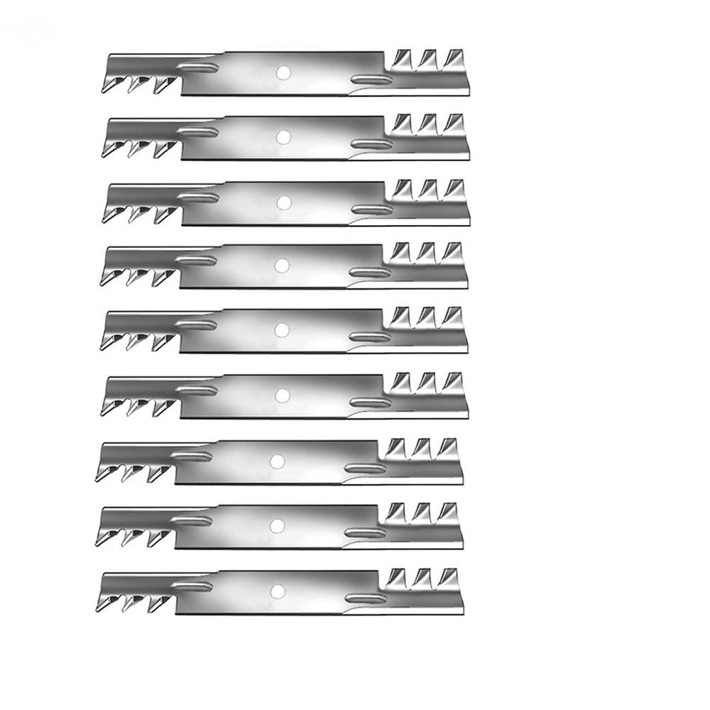 Qty 9: Toothed Mower Blade Fits AYP Replaces 531307235