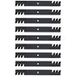 9 Pack Mulching Lawn Mower Blades Fits Ferris 61" Blade 96-347 5020842