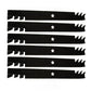 Qty 6: 22-7/8" 5 Point Blade Fits Ariens Replaces 21546611