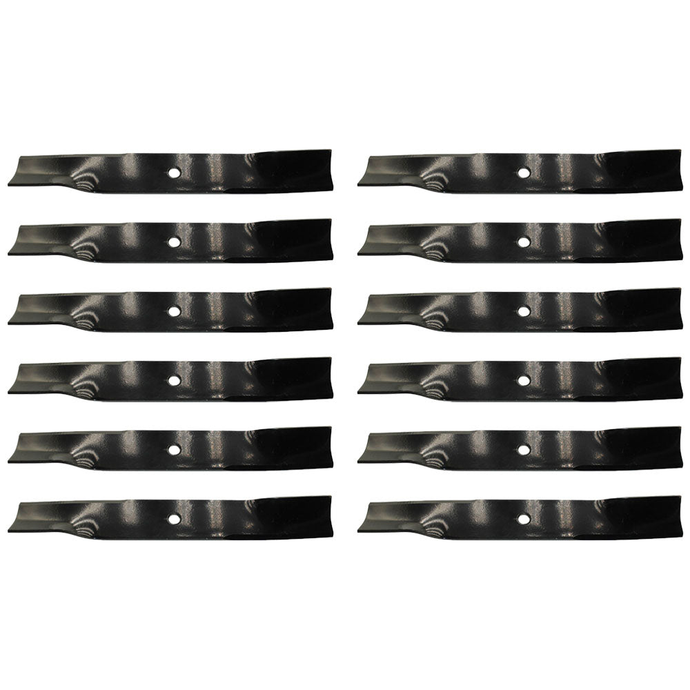 (12) Lawn Mower Blade For Fastrak X XR7 Raptor SD Super Z Hustler 54" Decks