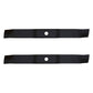 set of 2 Mower mulching Predator blades to fit Murray 42" 95100E701...
