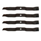 Qty 4: 3 in 1 Mower Blade	 Fits Scotts Replaces 495100