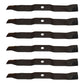 Qty 6: 3 in 1 Mower Blade Fits Murray Replaces 092545E701MA
