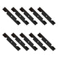 Qty 10: High Lift Mower Blade Fits Gravely Replaces 00450300