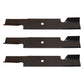 (3) High Lift Lawn Mower Blades Fits Bad Boy 038-3000-00 for 36" / 54" Deck