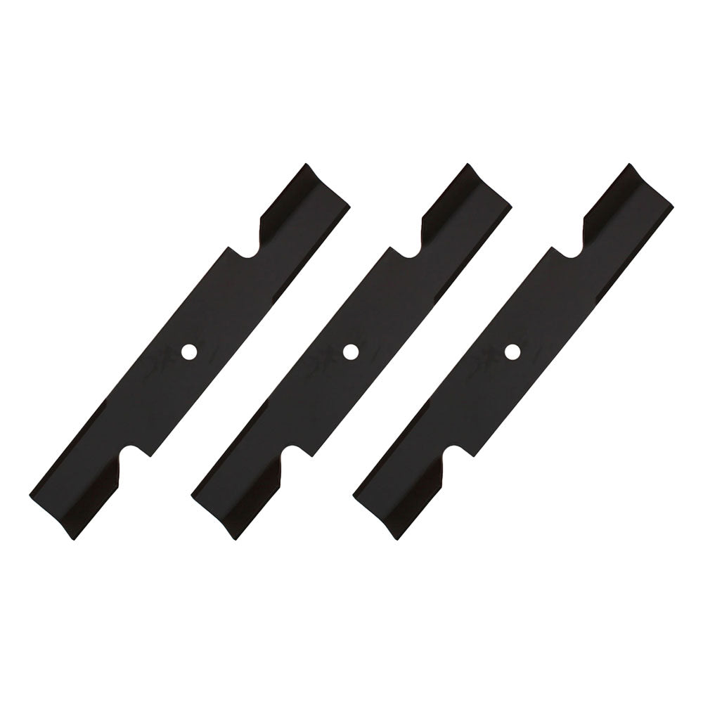 (3) High Lift Lawn Mower Blades Fits Bad Boy 038-3000-00 for 36" / 54" Deck