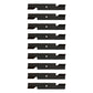 Qty 9: High Lift Mower Blade Fits Gravely Replaces 00450300