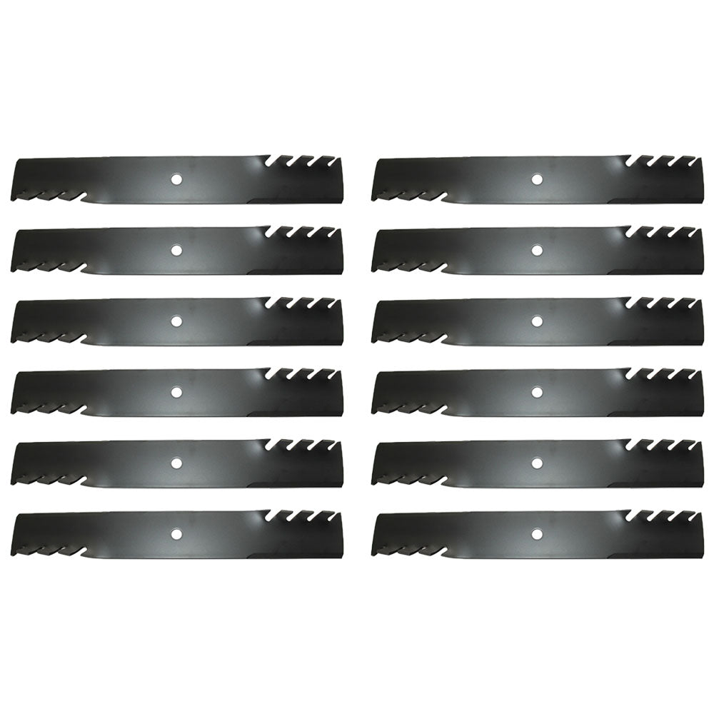 Qty 12: Toothed Blade Fits Bad Boy Replaces 038-6002-00