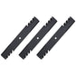Qty 3: Toothed Blade Fits Dixie Chopper Replaces 30227-60