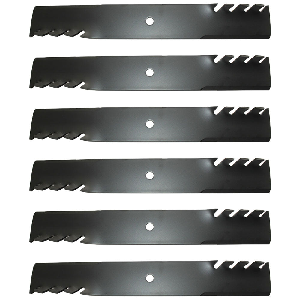 Qty 6: Toothed Blade
 Fits Toro Replaces 105-7715-03