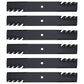 596-319 Six Fits Gator G5 Mulching Blades For 60" Deck Bad Boy ZT Elite