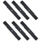 Qty 6: Toothed Blade
 Fits Dixie Chopper Replaces 30227-60