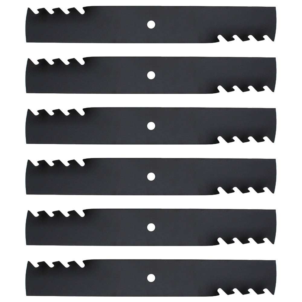 596-319 Six Fits Gator G5 Mulching Blades For 60" Deck Bad Boy ZT Elite