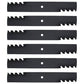 Qty 6: Toothed Blade
 Fits Hustler Replaces 794230