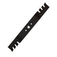 Replacement 21-3/16" X 6 Point Star Mulching Blade- Toothed Fits MTD Mowers