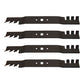 (4) 742-0616 Toothed Mulching Blades Fits Cub Cadet, Fits MTD, Fits Troy-Bilt