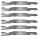 Six Heavy Duty Lawn Mower Blades Fits Cub Cadet LT1024 LT1024 LT1050 LT1050 1000